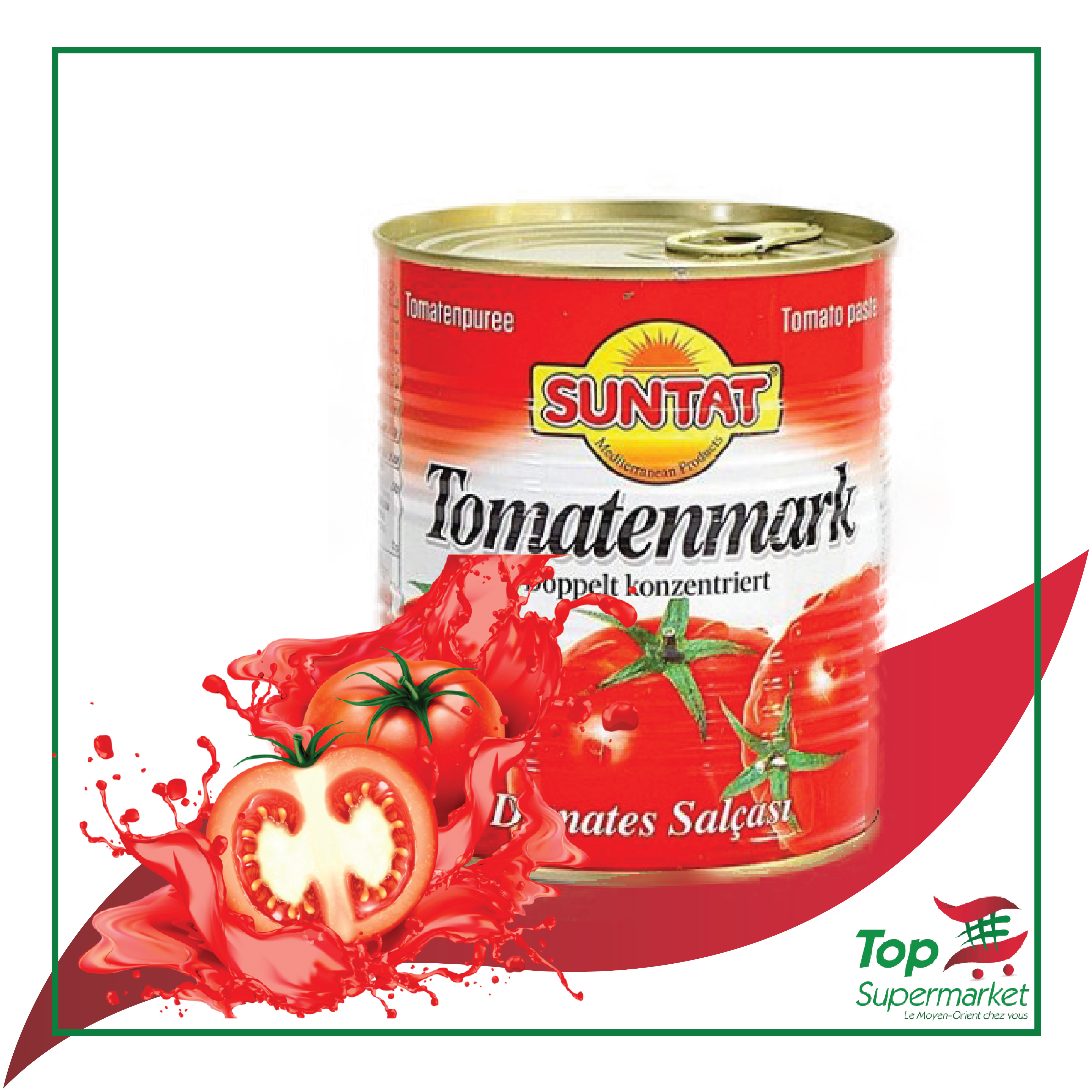 Suntat concentré de tomates 400gr